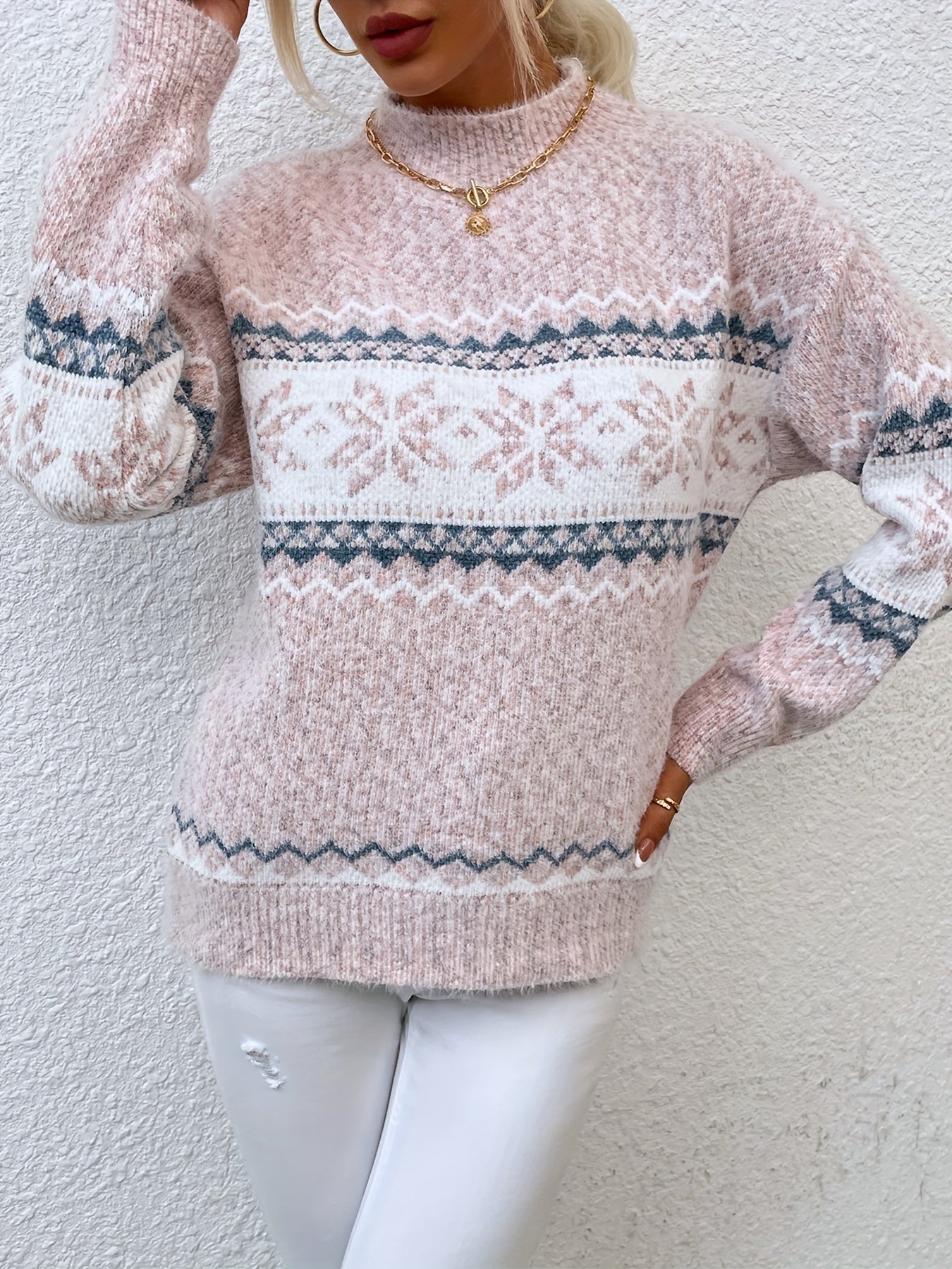 Pull Hiver Flocon