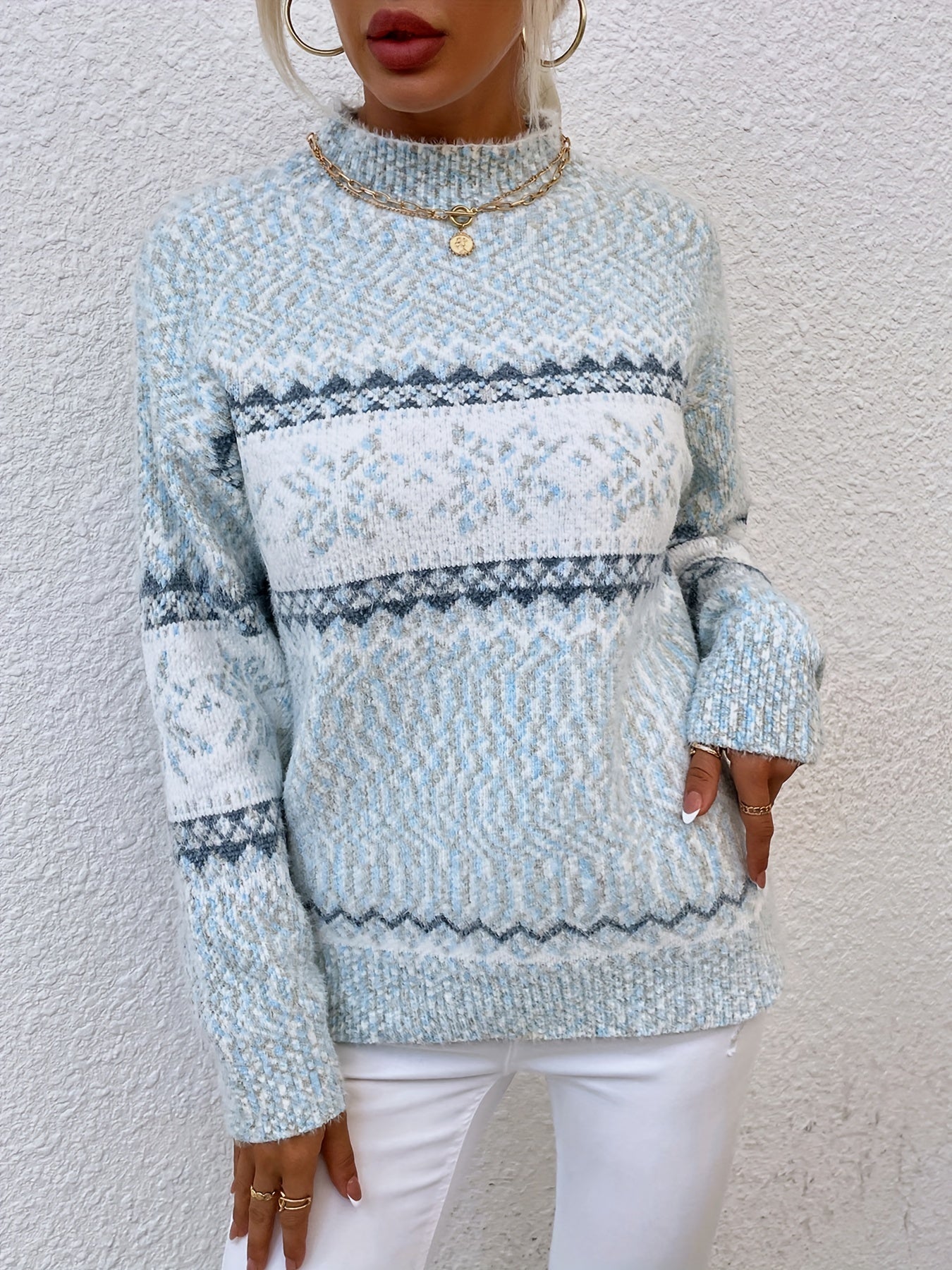 Pull Hiver Flocon