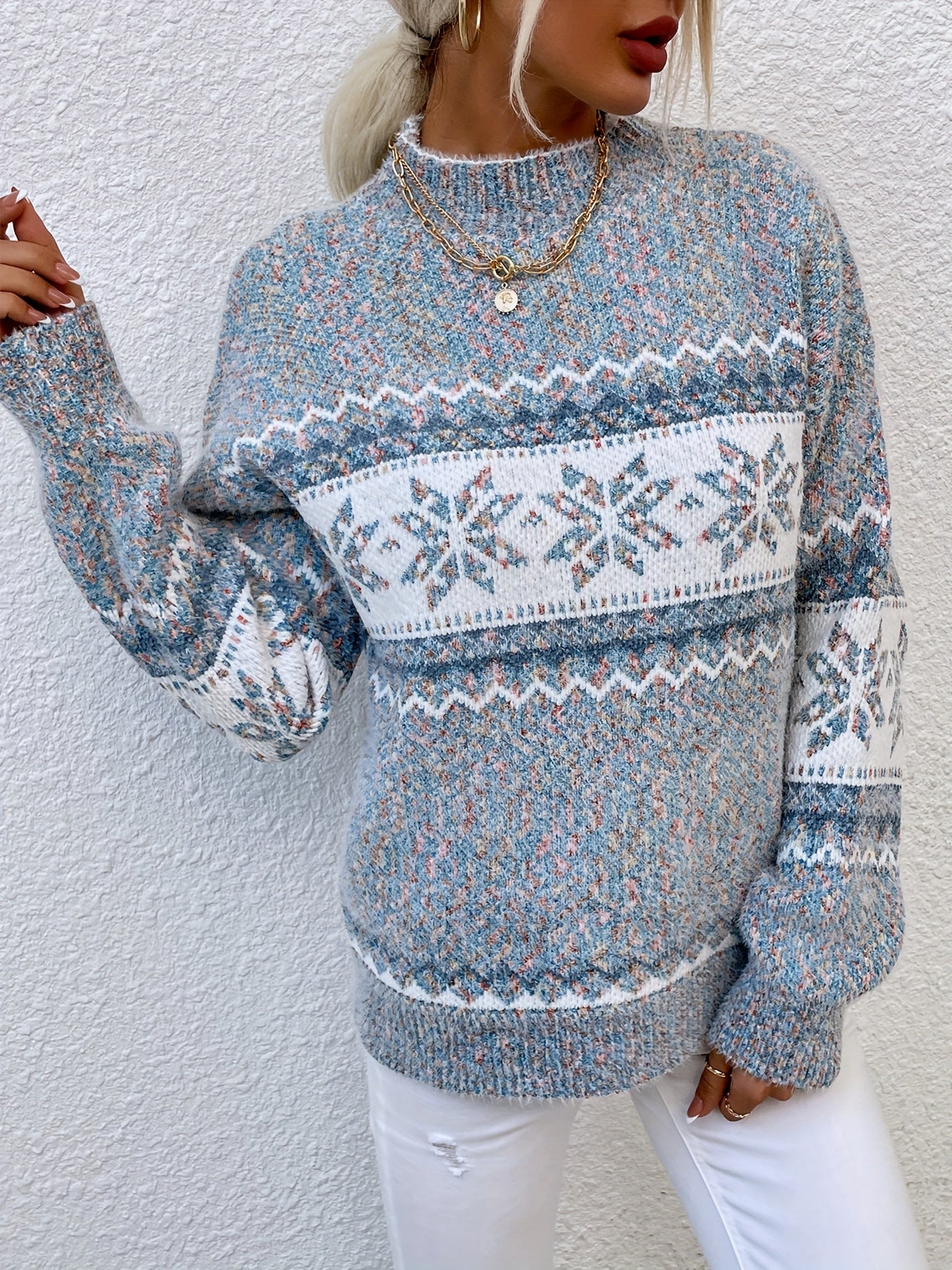 Pull Hiver Flocon