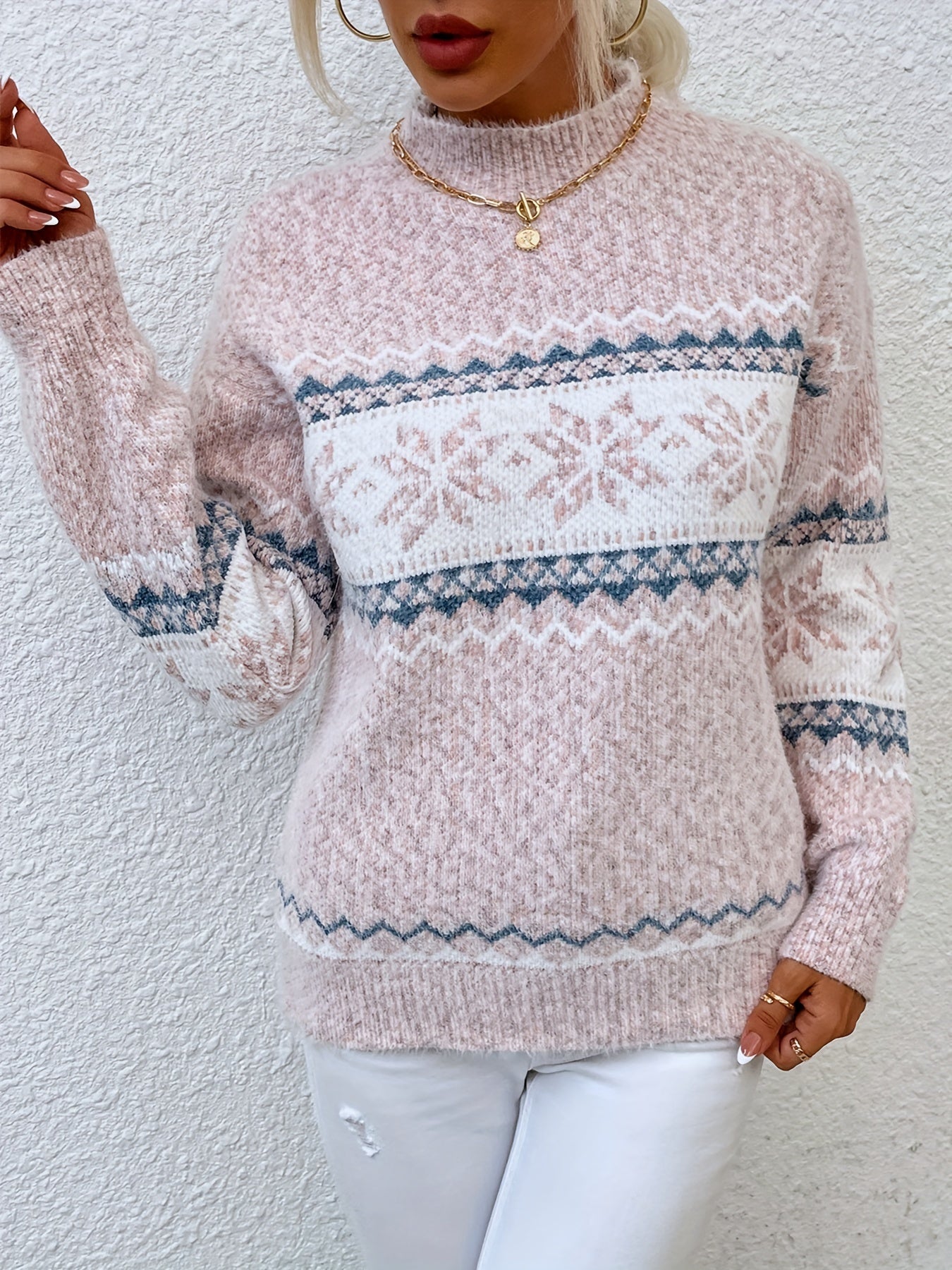 Pull Hiver Flocon