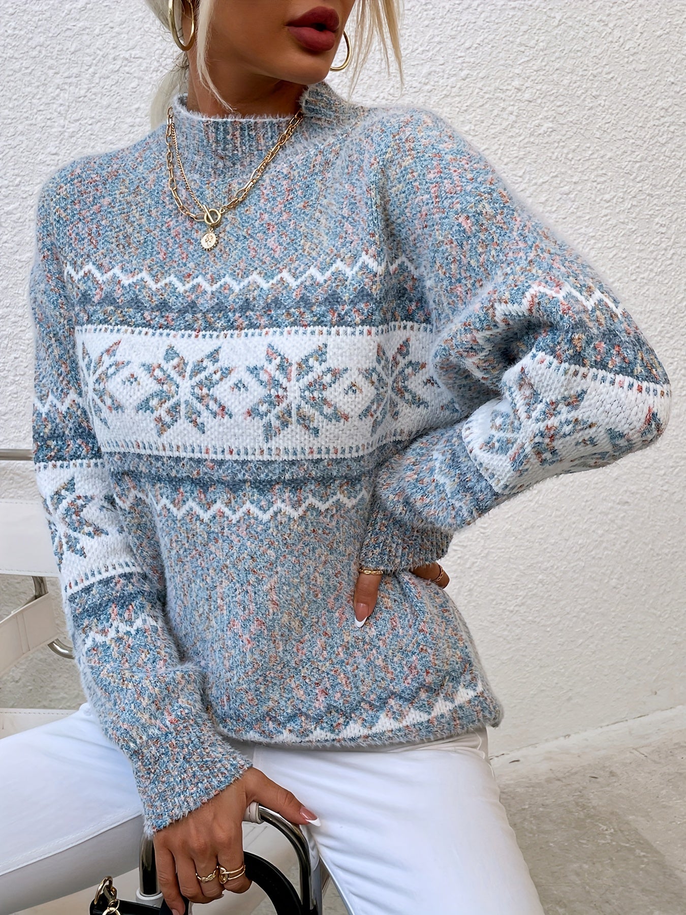 Pull Hiver Flocon