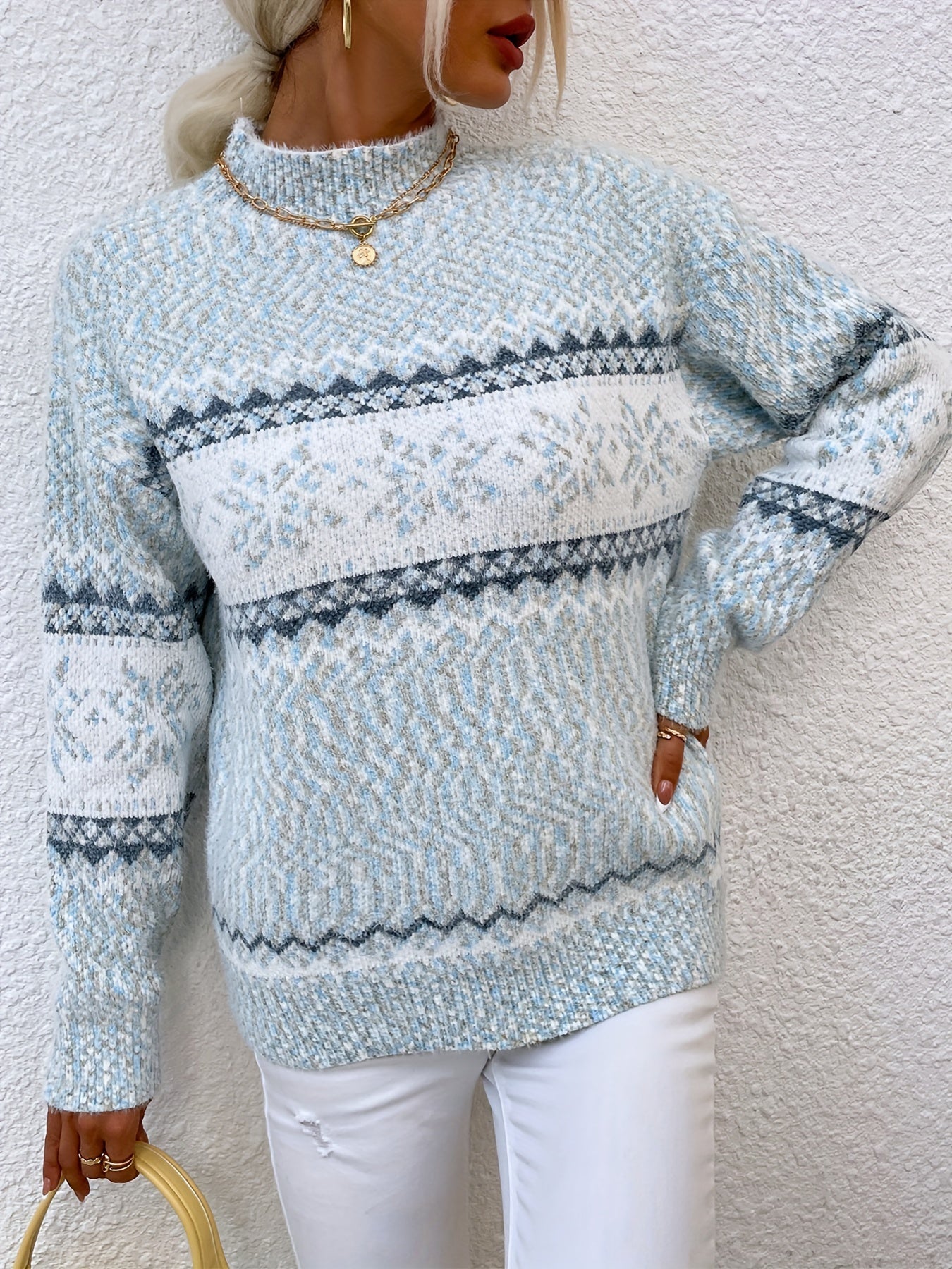 Pull Hiver Flocon